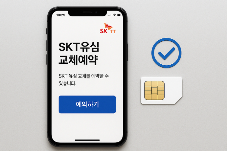 SKT유심 교체예약 사이트로 쉽고 빠르게 해결하는 방법