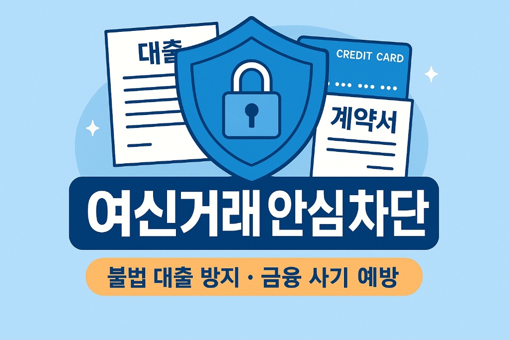 여신거래 안심차단 서비스: 신청부터 해제까지 완벽 가이드