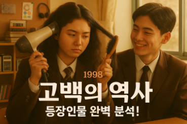 고백의 역사 등장인물 완벽 분석!(원작부터 결말까지 모든 정보)
