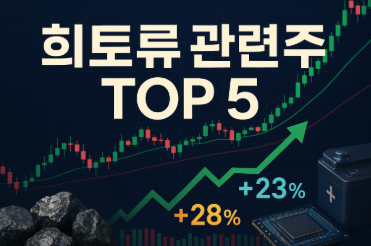 희토류 관련주 TOP 5 (종목 분석, 전망)