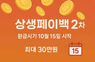 상생페이백 2차 환급시기 확인방법! 11월 15일부터 받는 방법